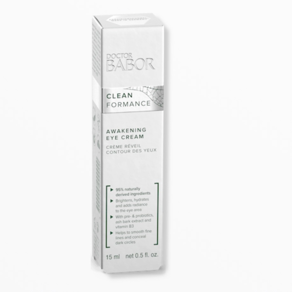 Doctor Babor Clean Performance Awakening Eye Cream brightens hydrates smoothes